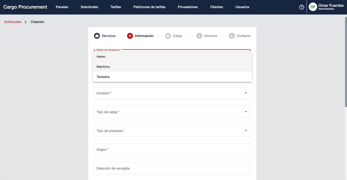 create demand info