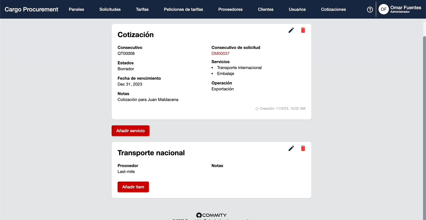 create service
