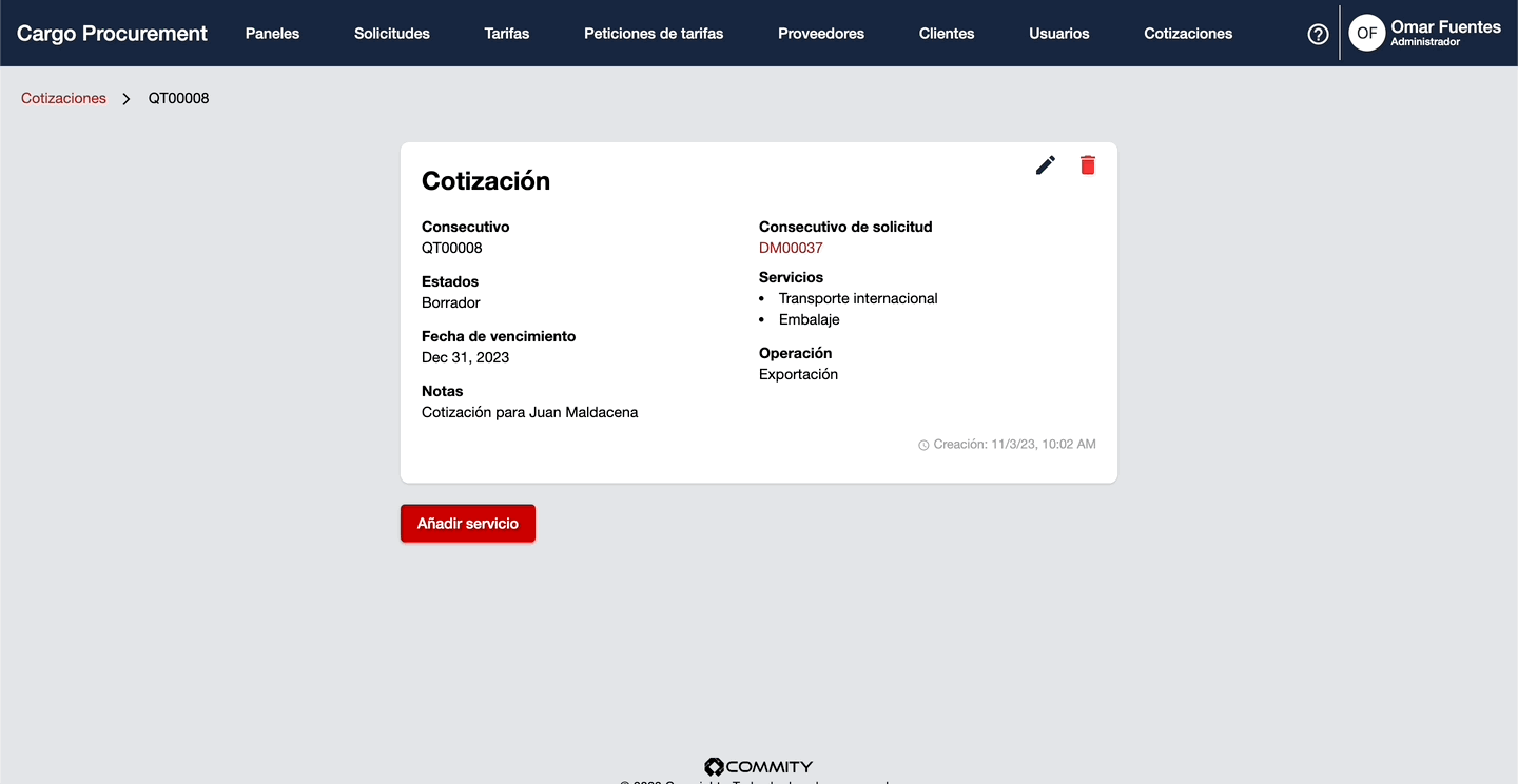create service